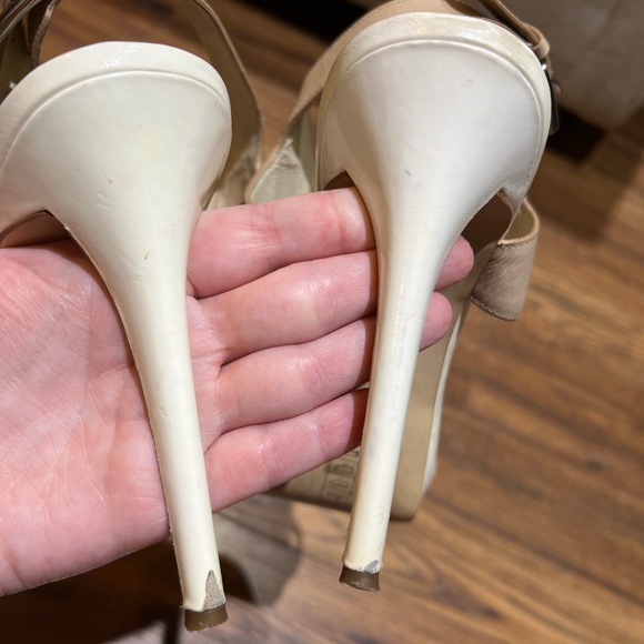 Michael Kors Strappy Ankle Heels Size 10 - Picture 6 of 9